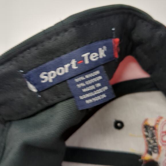 Farmer Owned Prairie Farms Strapback Hat Black One Size Sport-Tek - Picture 9 of 9